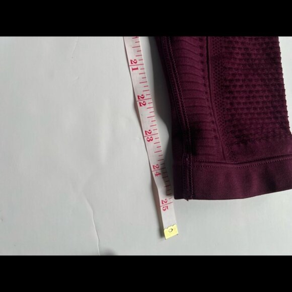 Gymshark Flawless Knit Tights in Ruby Size XS - Picture 6 of 7
